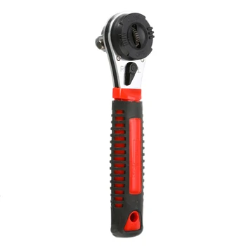 

Adjustable Multifunctional Universal Key Torque Spanner Plumbing Pipe Auto 6-22mm Ratchet Wrench Multitool Repairing Tool