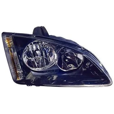 Фара Правая Черная Под Корректор Ford Focus Ii 2005- / 431-1169r-Ldem2 Depo арт. 431-1169R-LDEM2