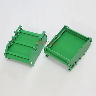 DHL/EMS 10 комплектов 1 шт DIN рейка монтажный несущей корпус для прототипа PCB размер 72x65 мм проект DIY-h2