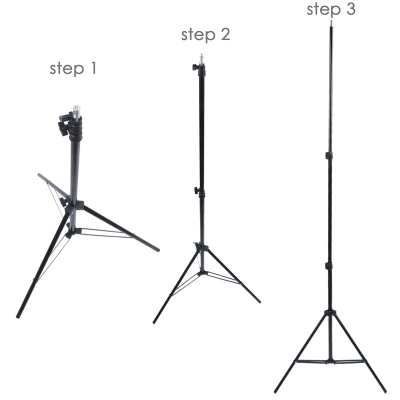  Professional Studio Adjustable Soft Box Flash Continuous Light Stand Tripod
