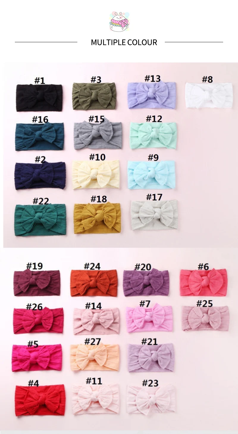 1PCS New Braid Nylon Bow Headbands,Cable Knit Solid Wide Nylon Headbands Turban, Baby Girls Head Wrap Hair Accessories 27 colors 1PCS New Braid Nylon Bow Headbands,Cable Knit Solid Wide Nylon Headbands Turban, Baby Girls Head Wrap Hair Accessories 27 colors