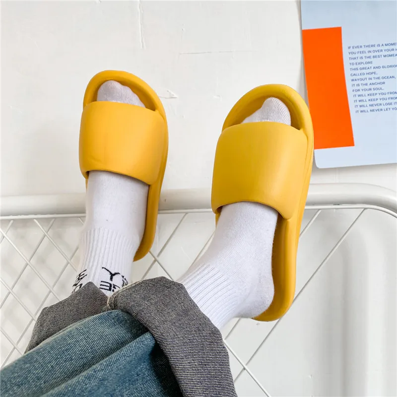 Unisex Home Slippers 2021 Summer Indoor Floor Non-slip Massage Slippers Couple Family Women Men Bathroom Bath Sandal Slippers