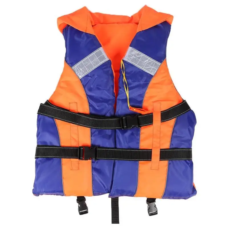 Hot Sale Life Vest Adult 210D polyester Adjustable Safe Fishing Jacket Boating Drifting for Water Entertainment Projects | Спорт и