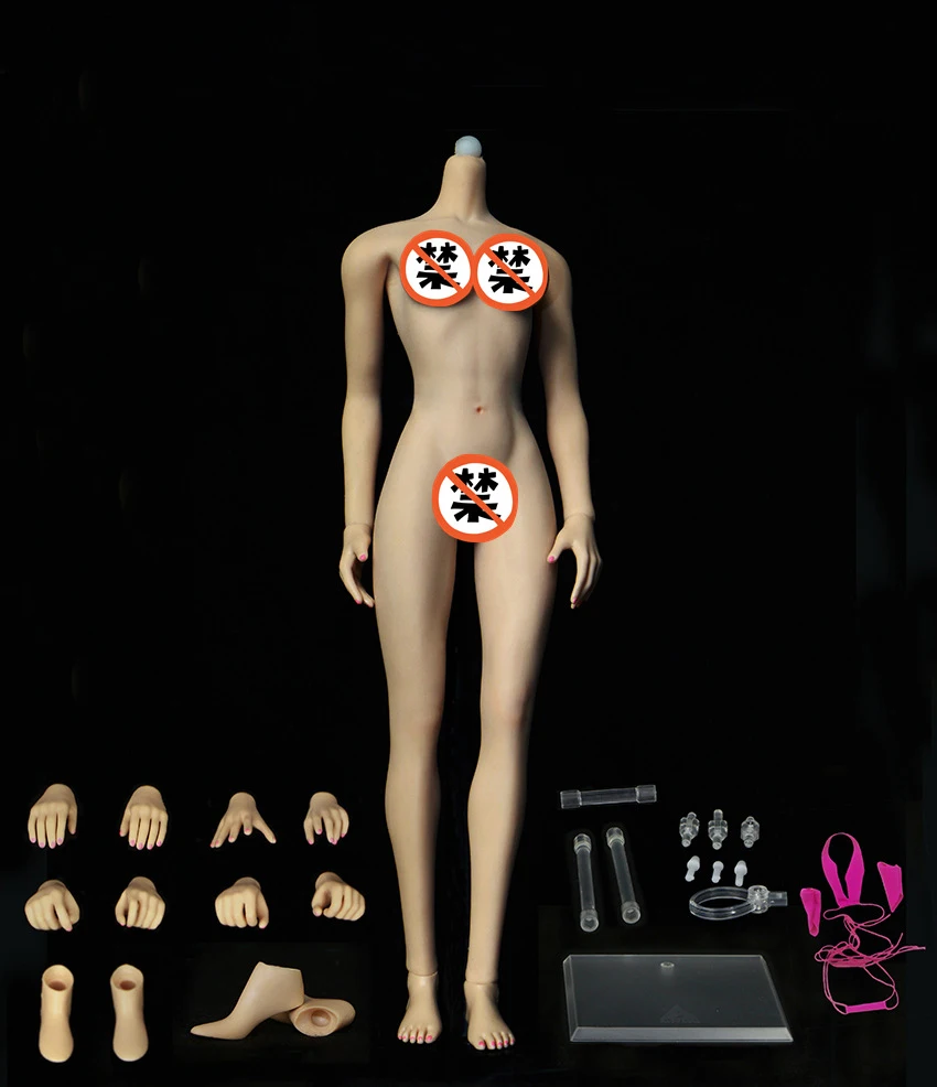

1/6 Scale Female Soldier 3.0 Generation Steel-plastic Skeleton Body Model with Removable Foot Muscles Garage Kit Toys