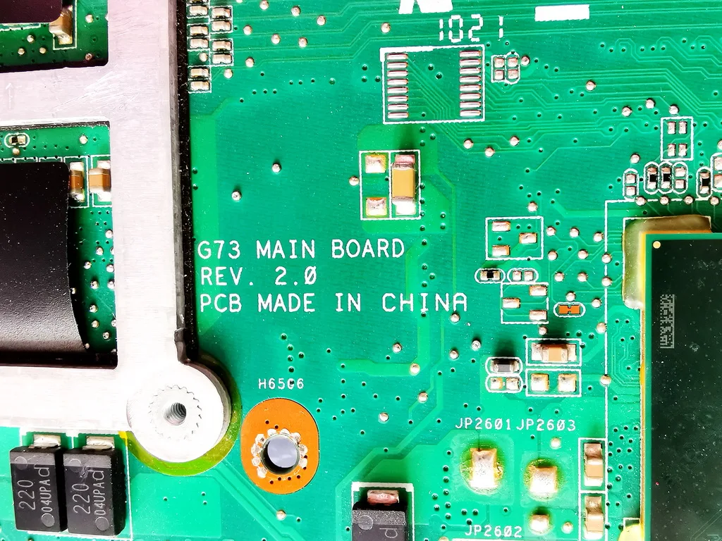 Оригинальная материнская плата для ноутбука ASUS G73 REV 2,0 протестирована хорошая