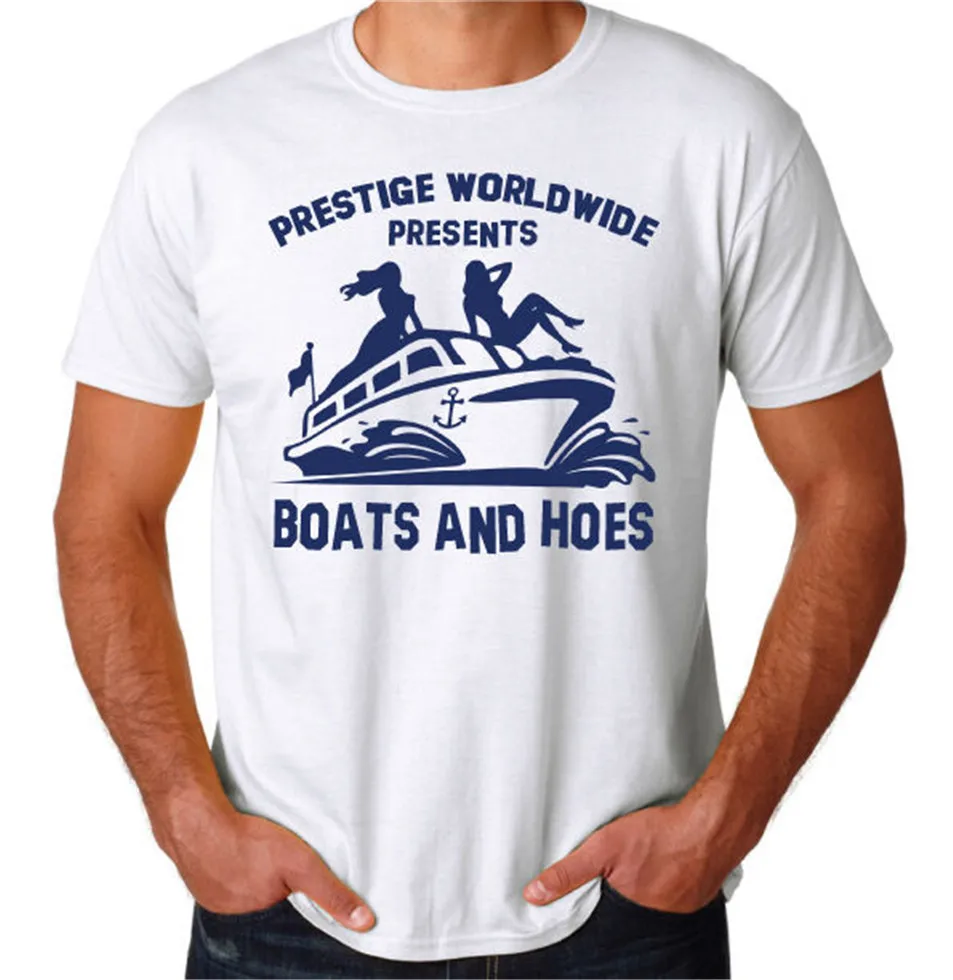 Step Brothers Boats And Hoes Prestige Worldwide Funny Comedy Movie Mens T-Shirt 2Xl 3Xl 4Xl 31Xl Tee Shirt | Мужская одежда
