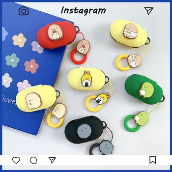 

Cute Korean Silicone Cover for Samsung Galaxy Buds / Buds+ Plus Case Bluetooth Earphone Case Wireless Headset Headphone Skin Box