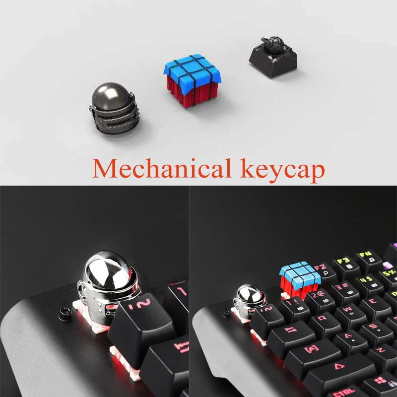1 шт. keycaps клавиатура механическая Keycap для игры PUBG тематический шлем поставка