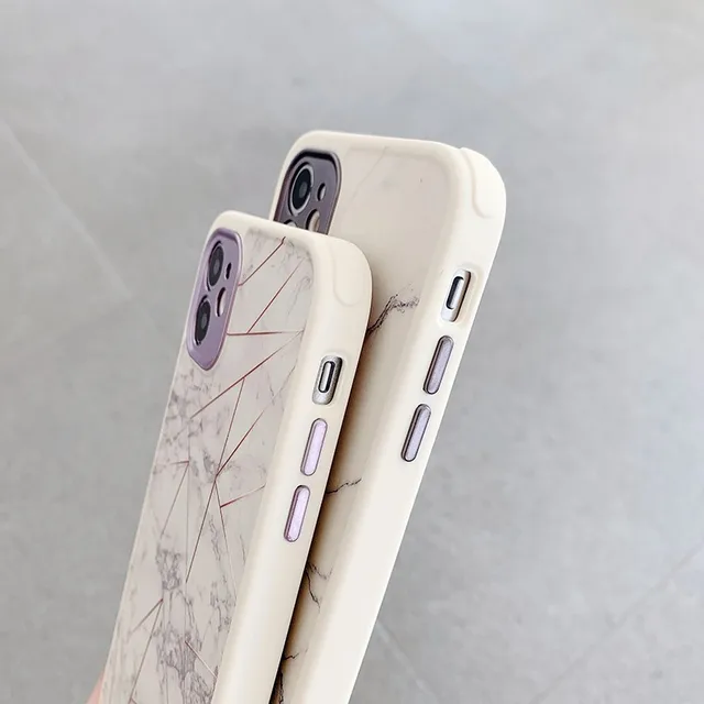 Funda Louis Vuitton vintage bordado Phone Case iPhone 12 Por Max mini SE  2021 11 Pro Max X XS Max XR Soft Shockproof Cover 7 8 Plus 7+ 8  Galvanoplastia Anti-caída