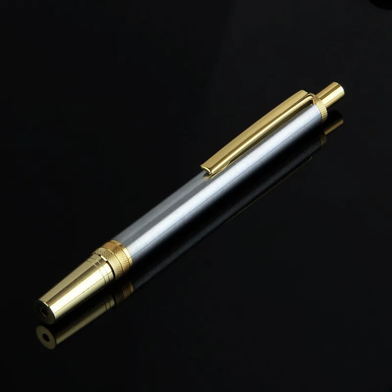 1 pcs pen + 200pcs(4 boxes) needles Stainless Steel Pen for Twist Off blood Lancet, Cupping Therapy and Blood test