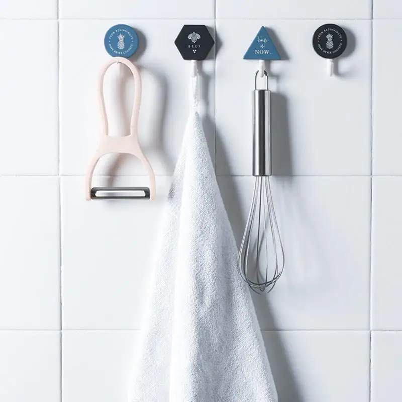 3 шт. в упаковке, липкие крючки для ванной в скандинавском стиле, крючки для занавесок, вешалка для ключей, крючок для кошелька, крючки для домашней организации и хранения