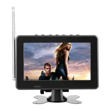 Телевидение Smart Portatil Leadstar Atsc автомобильное Цифровое ТВ fm-радио 7In HD 1080P Стерео Высокая чувствительность Цифровое ТВ телевидение Горячее предложение