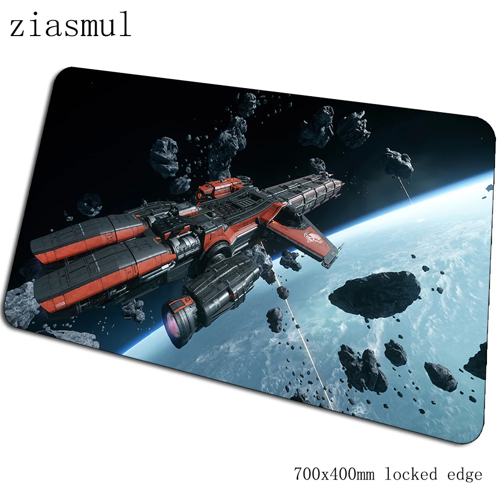 Star Citizen padmouse 700x400x3 мм, игровой коврик для мыши, высокое качество, коврик для мыши, геймерский компьютер, HD коврик с принтом, notbook mousemat pc - Цвет: size 700x400x3mm