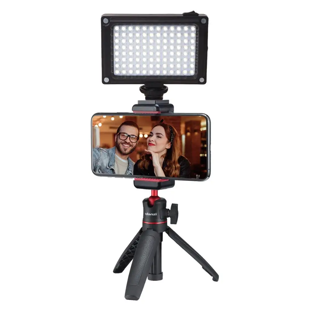 LED лампа для цифровой видеозаписи Ulanzi 96 камеры освещение в фотостудию внешняя