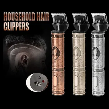 

38# Outliner Grooming Rechargeable Cordless Close Cutting T-blade Trimme 30ml Household Hair Clipper Hair Trimmers Usb Charge