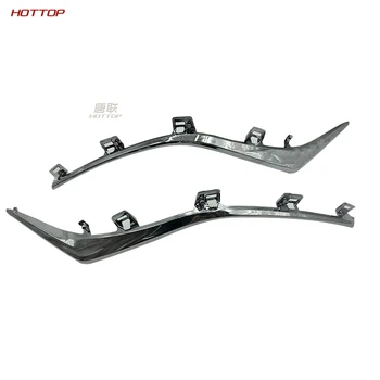 

ABS Sliver Front grille trim for Mazda 3 axela 2014 Left and right sides