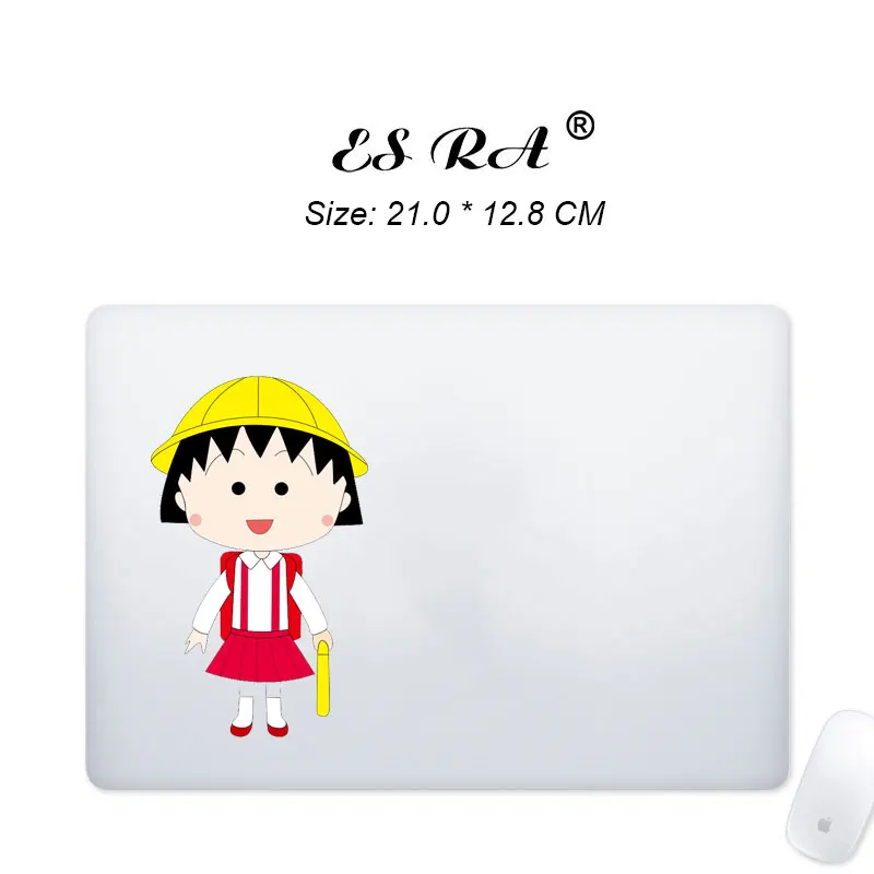 

PVC Big Sticker Sakura Lugguage Stickers Momoko 8.3*5.0inch Anime Decals Fridge Pegatinas Skateboard Glass Room Decorate