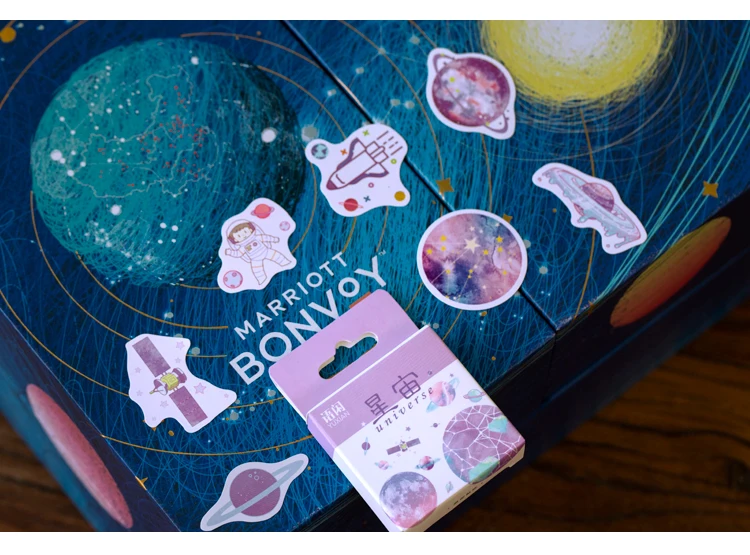 50x милые Le Petit Prince канцелярские наклейки кавайная коробка наклейки бумажные стикеры для детей DIY Скрапбукинг ежедневник, альбомы
