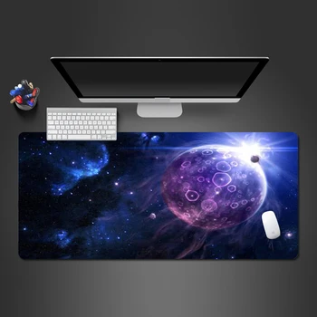 

Cool Outer Space Star Mouse Pad Rubber Washable PC Game Mousepad Computer Game Accessories Mouse Mat To Gamer Mause Pads