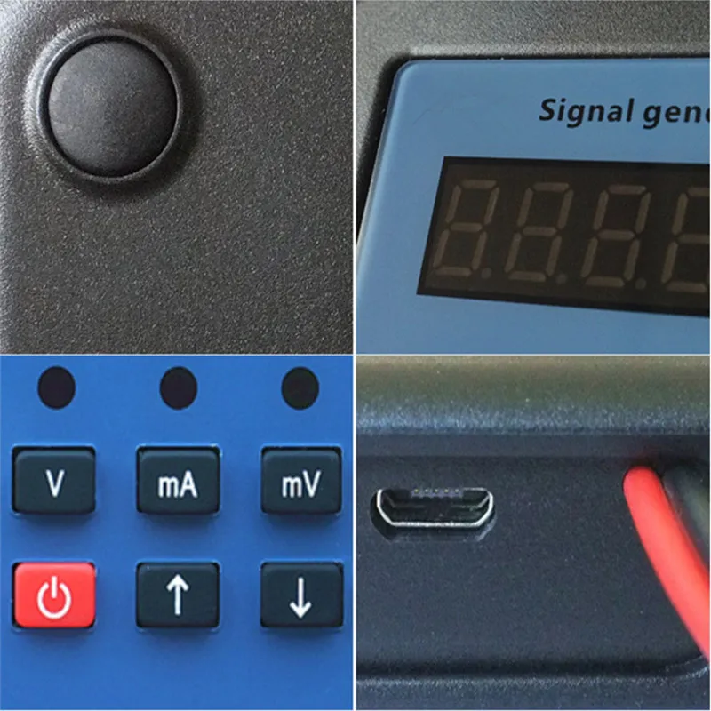 4-20mA генератор сигналов 0-20mA 0-110мв калибратор высокой точности мА мВ калибратор тока сигнала