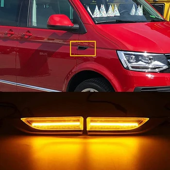 

1 Pair Normal LED Side Marker Turn Signal Light Indicator Repeater For Transporter T6 Caddy