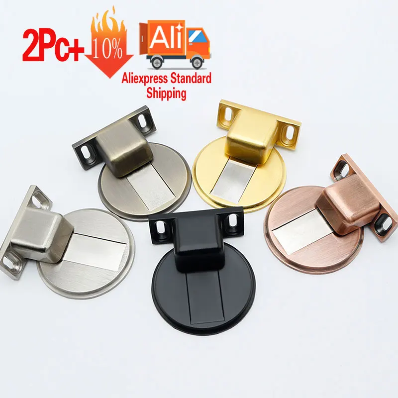 

BETOCI Magnetic Door Stops 304 Stainless Steel Magnet Door Stopper Holder Hidden Catch Floor Doorstop Toilet Furniture Hardware
