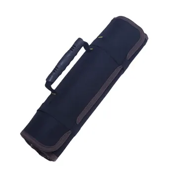 

Carrying Tool Bag Practical Carrying Handles Oxford Canvas Wrench Storage Roll Bag Tool Instrument Case 585mm x 355mm