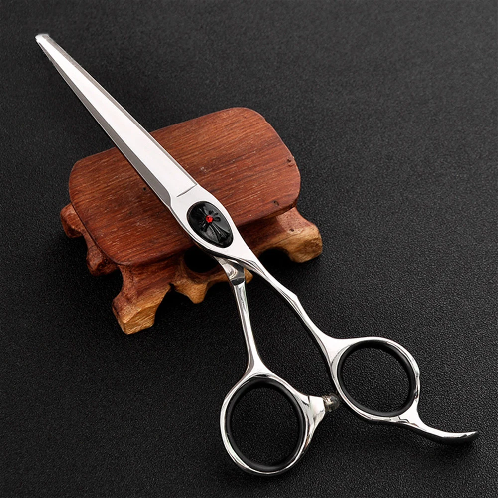GOZLILI Japan Original 440CR Stainless Steel 6.0inch Hair Scissors Professional Hair Cutting Scissors Store  Salon Scissor Shear (4)