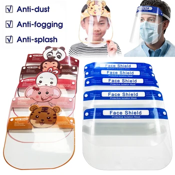 

Transparent face shield full face Shield visor Protective plastic Anti-Spitting Dust-proof Protect Splash-Proof Face cover
