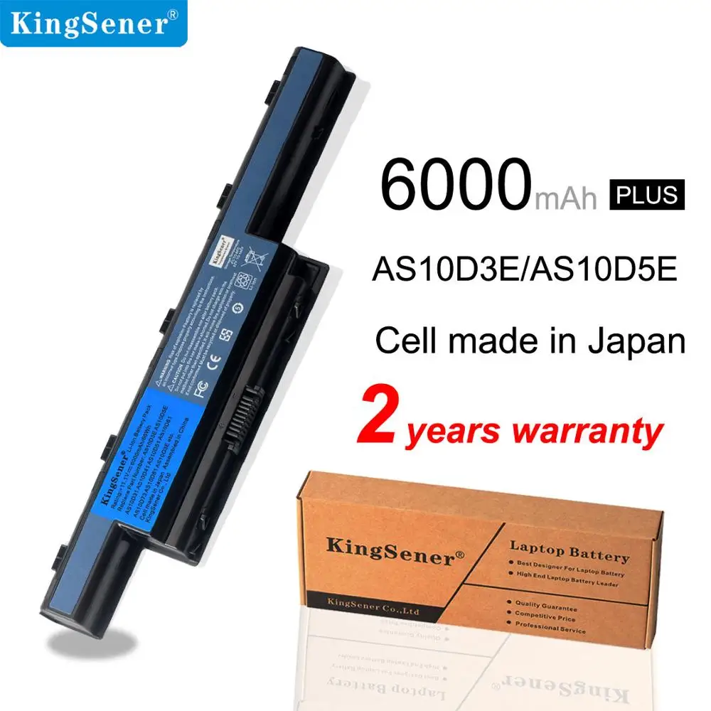Аккумулятор Kingsener AS10D3E AS10D5E для ноутбука Acer Aspire AS10D31 AS10D51 AS10D61 AS10D81 V3 5741 5560 5750G 5551G 5560G
