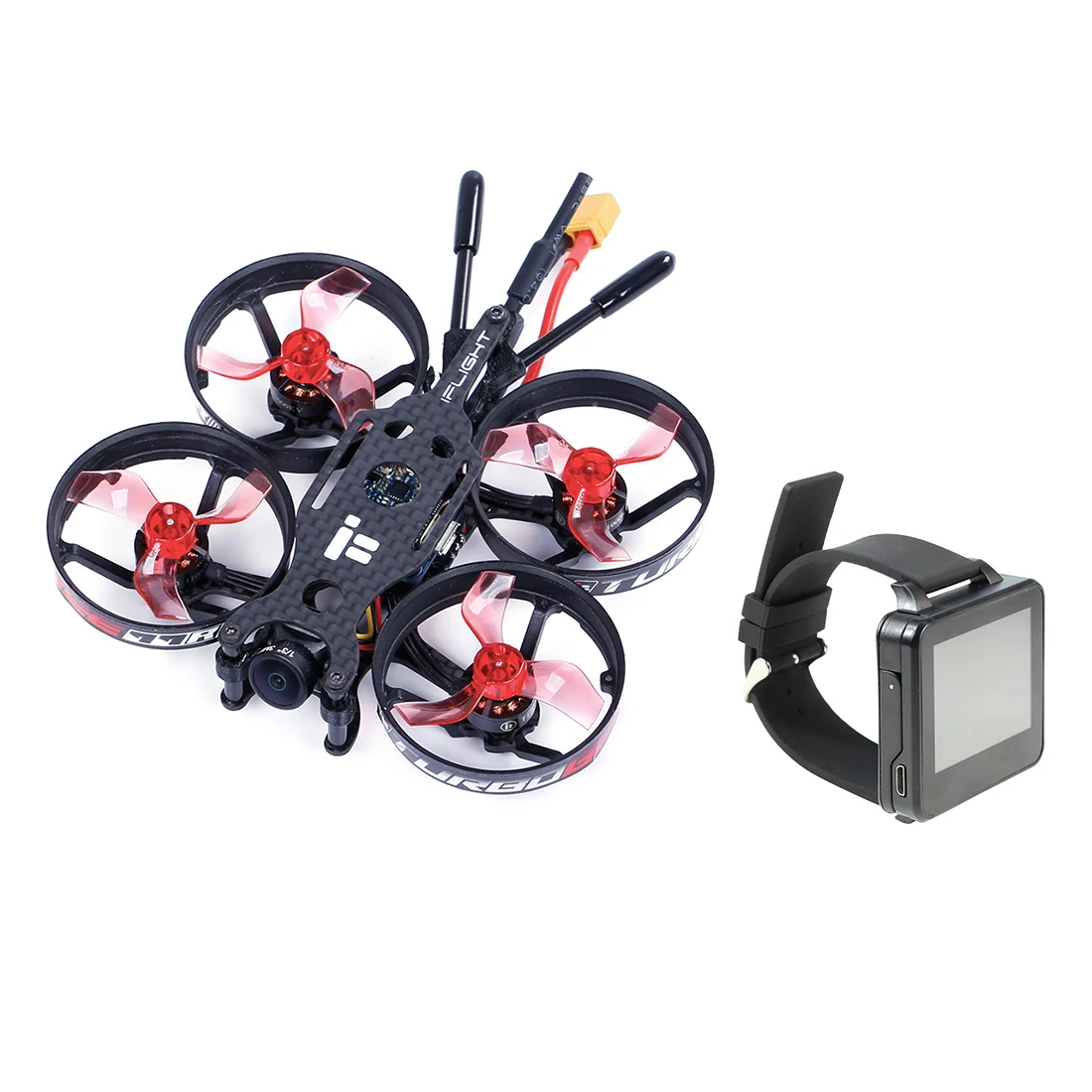 IFlight TurboBee 77R SucceX Mirco F4 12A 4-в-1 ESC 1103 бесщеточный двигатель 2-3S RC FPV гоночный Дрон с управлением от первого лица без контроллера с DSM-2 RX с видом от первого лица часы
