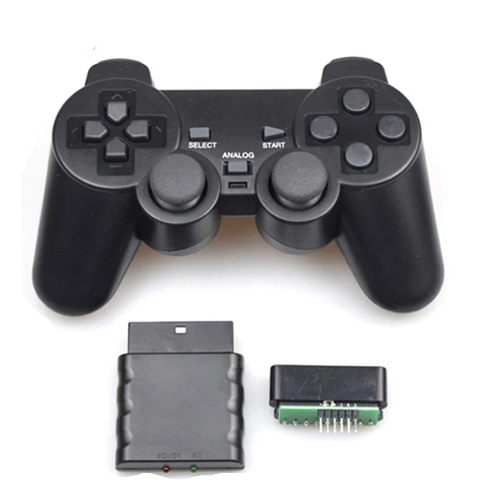 цена Беспроводной геймпад Moebius 2,4g, джойстик для контроллера Ps2 с беспроводным приемником Dualshock, игровой джойстик для робота Arduino STM32