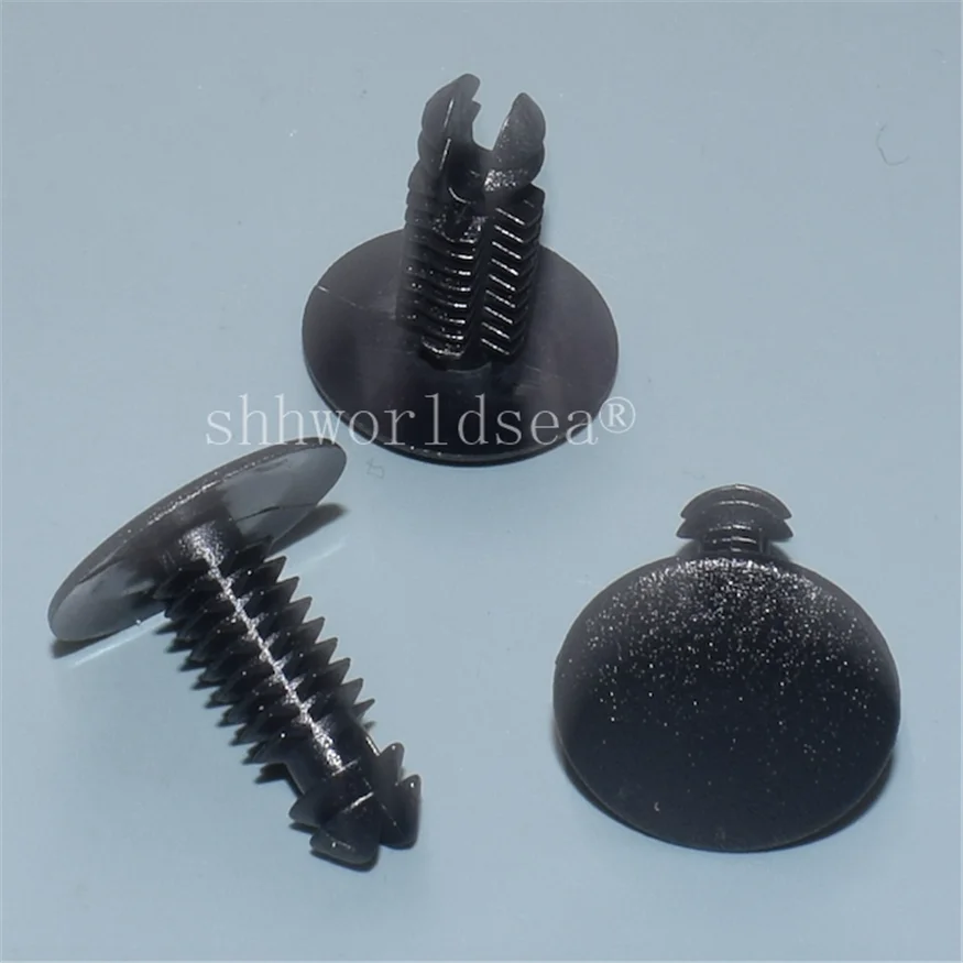 Shhworldsea 100/300/500/1000pcs 8mm Auto Clips And Fasteners Nylon