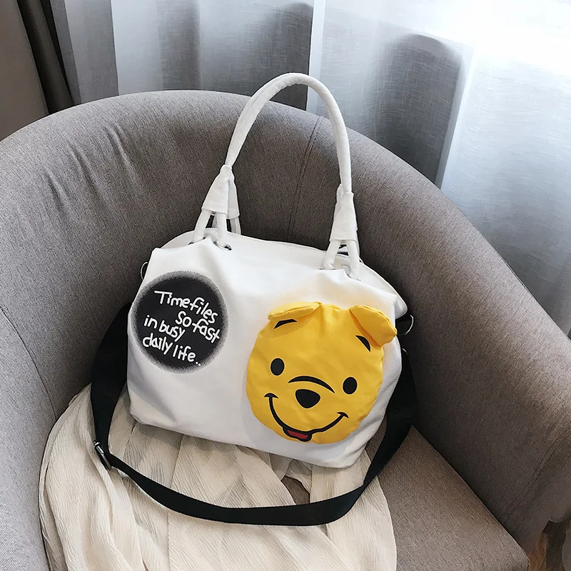 

2019 large capacity Tot bag canvas bag oblique satchel bag foreign gas 100 fashion simple fashion