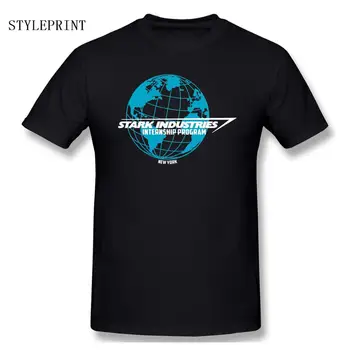 

Internship Program Funny T-Shirt Men Crew Neck O Neck Summer Casual T Shirt Cotton Tee Marvel Iron Man Graphic Top free shipping