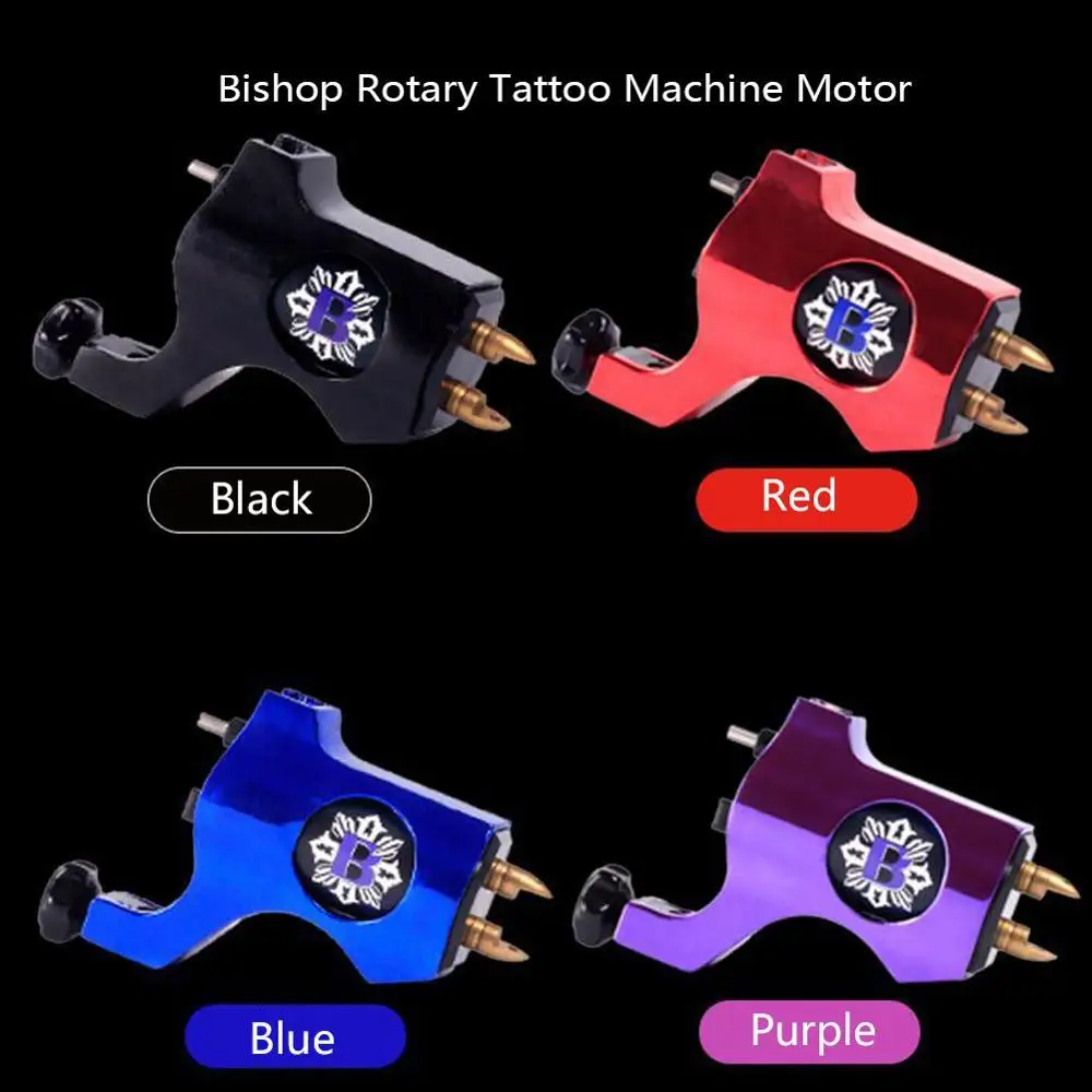 

1PCS Bishop Tattoo Motor Machine Gun Liner Shader Adjustable Electric Rotary Tattoo Machine Shader Body Art Supplies