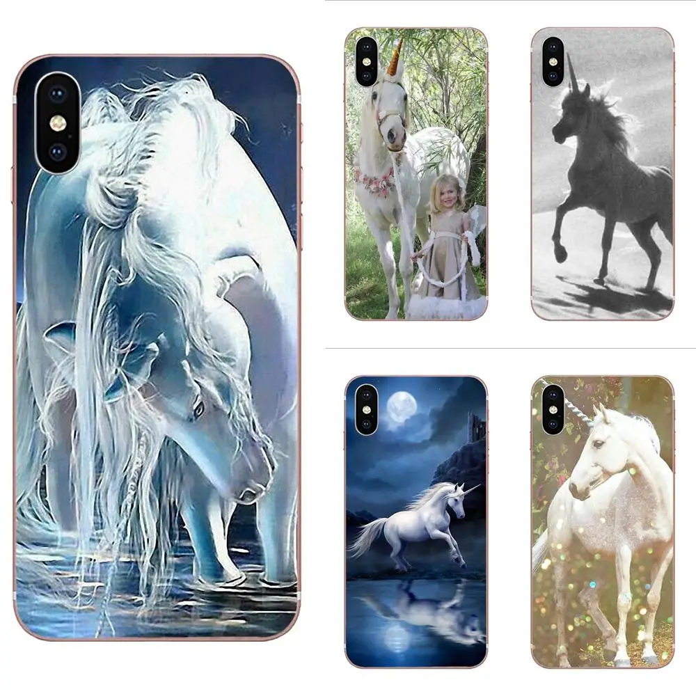 White Horse Unicorn Skin Thin Cell Case For LG G2 G3 G4 G5 G6 G7 K4 K7 K8 K10 K12 K40 Mini Plus Stylus ThinQ 2016 2017 2018 | Мобильные