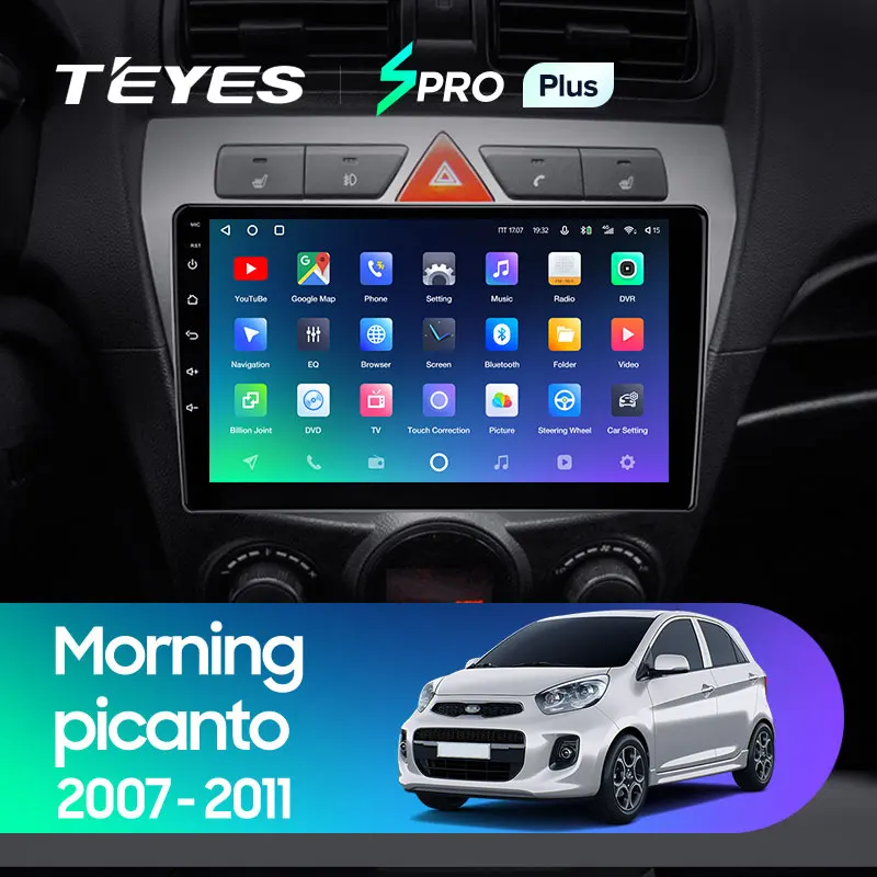 Teyes Spro Plus For Kia Morning Picanto 2007 - 2011 Car Radio Multimedia  Video Player Navigation Android 10 No 2din 2 Din Dvd - Car Multimedia  Player - AliExpress