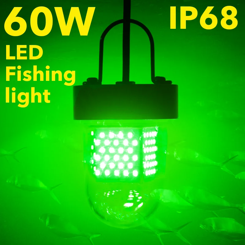 Dc12v水中集魚灯イカ魚ランプ水中ライト夜釣りライトグリーン白 Led 水中ライト Aliexpress