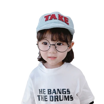 

Toddler Baby Baseball Cap Soft Lightweight Corduroy Low Profile Trucker Hat Adjustable Size