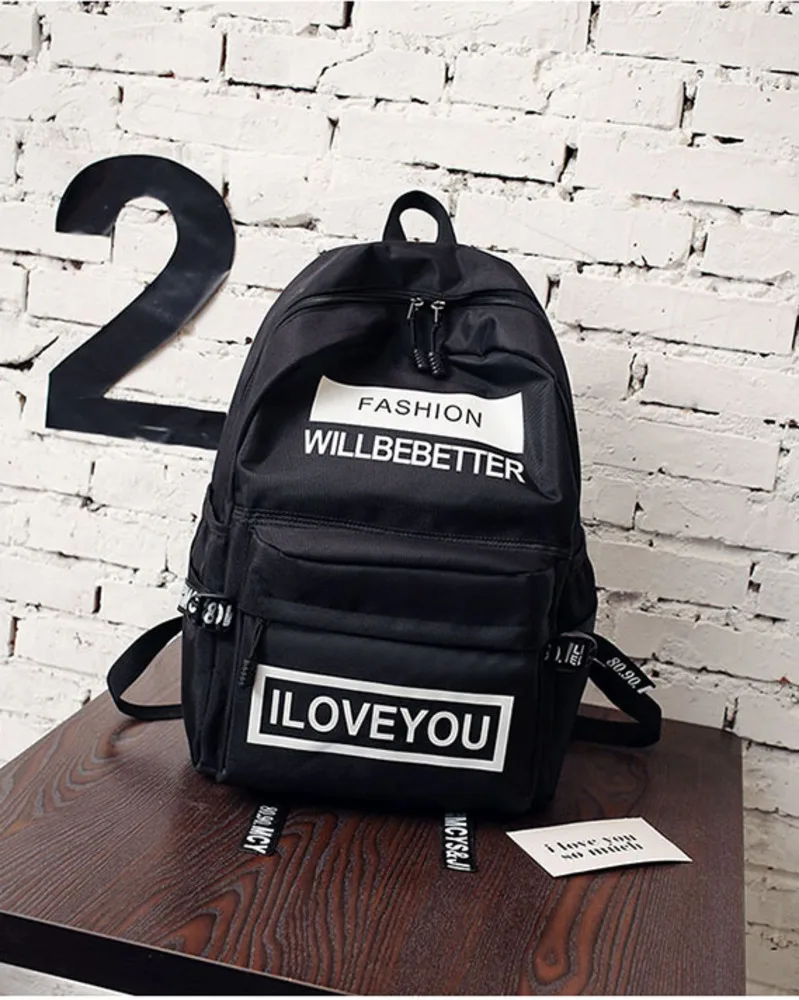 2019 женский туристический рюкзак новая школьная сумка Модный повседневный рюкзак компьютерный Рюкзак Студенческая сумка Mochilas мужские
