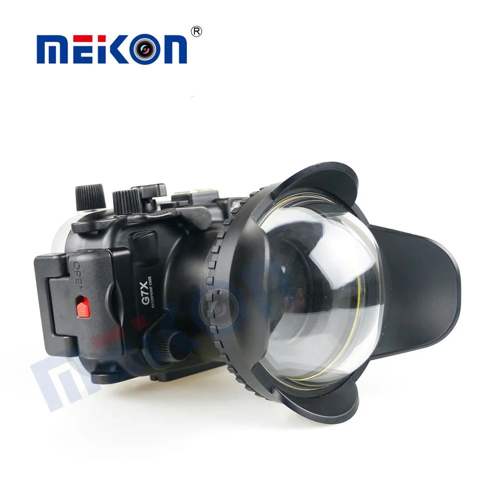 Meikon 40 м/130 футов Подводная камера водонепроницаемый корпус чехол для canon G7X + 67 мм