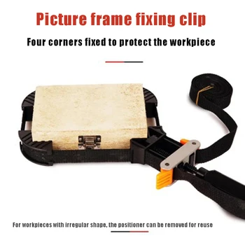 

Right Angle Clip Photo Frame Clamp Quick Wookworking Fish Tank Clamp HUG-Deals