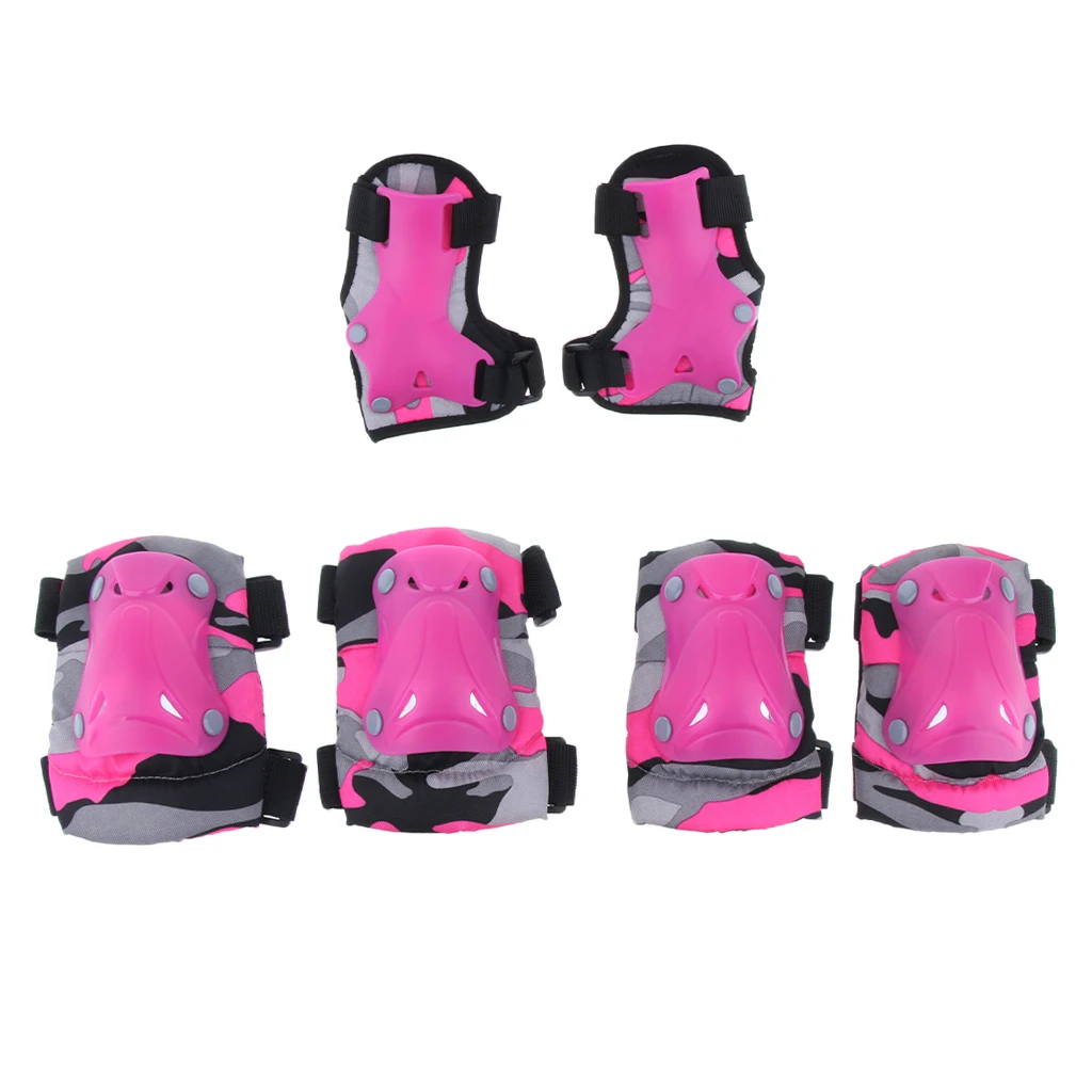 Kids Child Skating Scooter Protective Gear Knee Elbow Hand Pads Set Elbow & Knee Pads Sports Safety for Outdoor Sports 