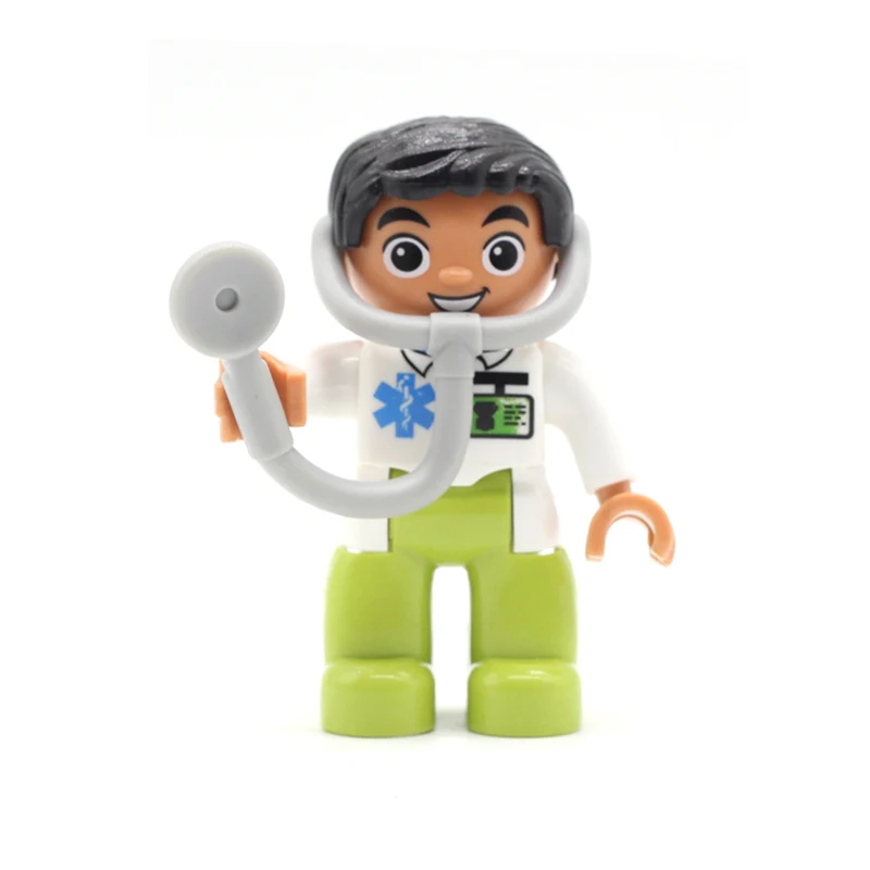 Figure Big Building Blocks Family Member Model Accessories Compatible Set Doll City Occupation Character Children Toys construction blocks building blocks doll accessories girl doll accessories