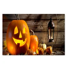 Украшения для дома Хэллоуин тематический узор прямоугольная зона ковер мягкий напольный коврик ковер с противоскользящей задней частью украшения для дома