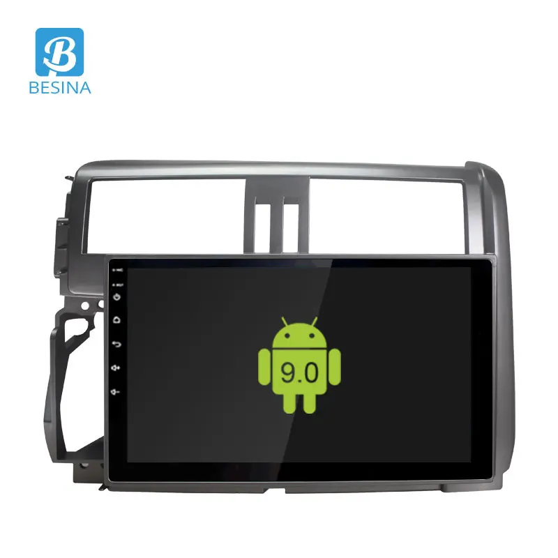 Besina 9 дюймов Android 9,0 Автомагнитола для Toyota Lander Cruiser Prado 150 2010-2013 мультимедийный плеер gps wifi аудио стерео 2G+ 32G