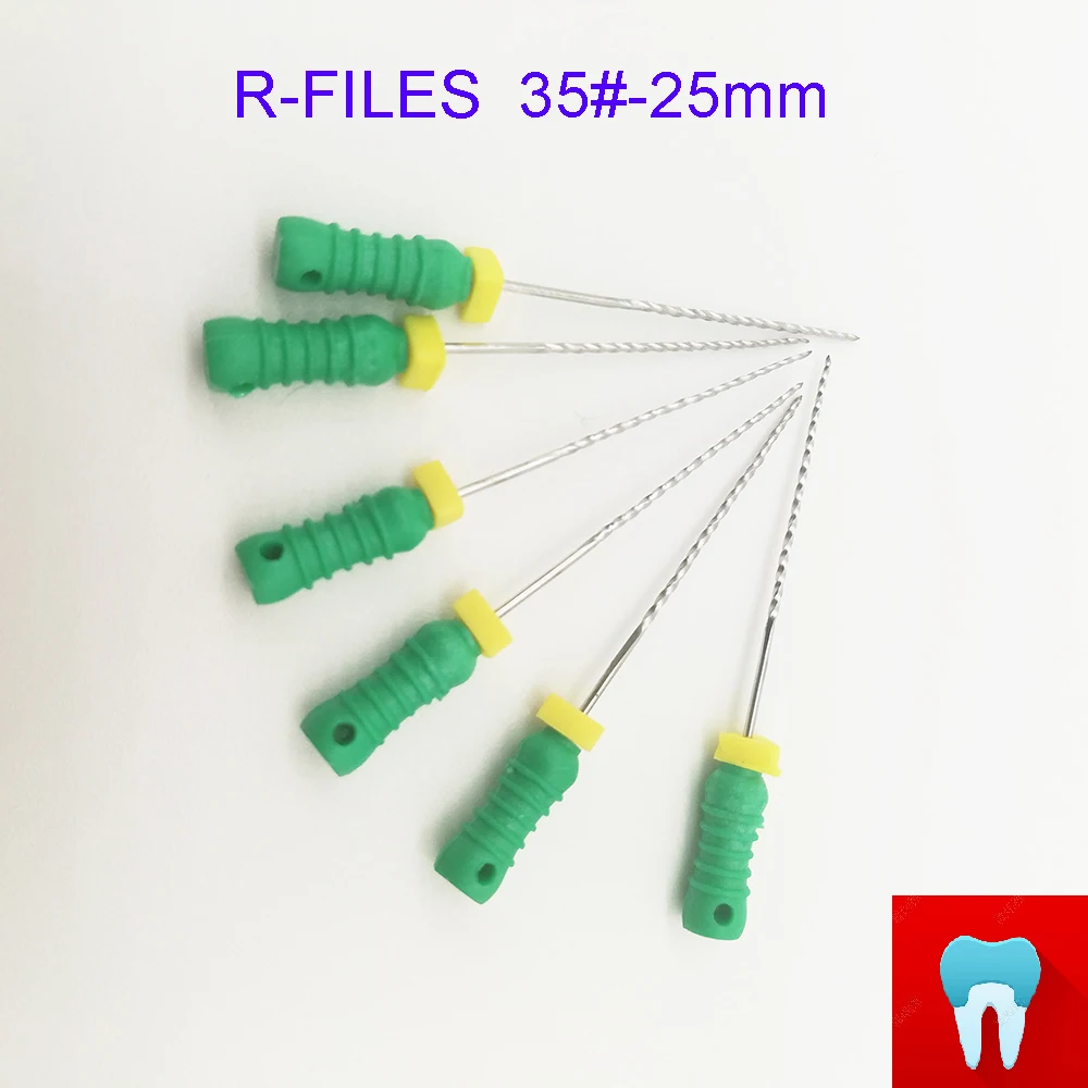 66 шт. 6#~ 80#25 мм зубные ПроТейпер R файлы корневого канала стоматолога материалы Стоматологические инструменты ручного использования из нержавеющей стали Reamers