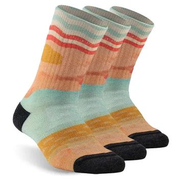 

ZEALWOOD Crew Hiking Trekking Socks Thermal Merino Wool Anti Blister Sport Outdoor Sock