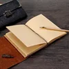 Embossed Pattern Soft Leather Travel Notebook with Lock and Key Diary Notepad Paper for Business Sketching & Writing ► Photo 3/5